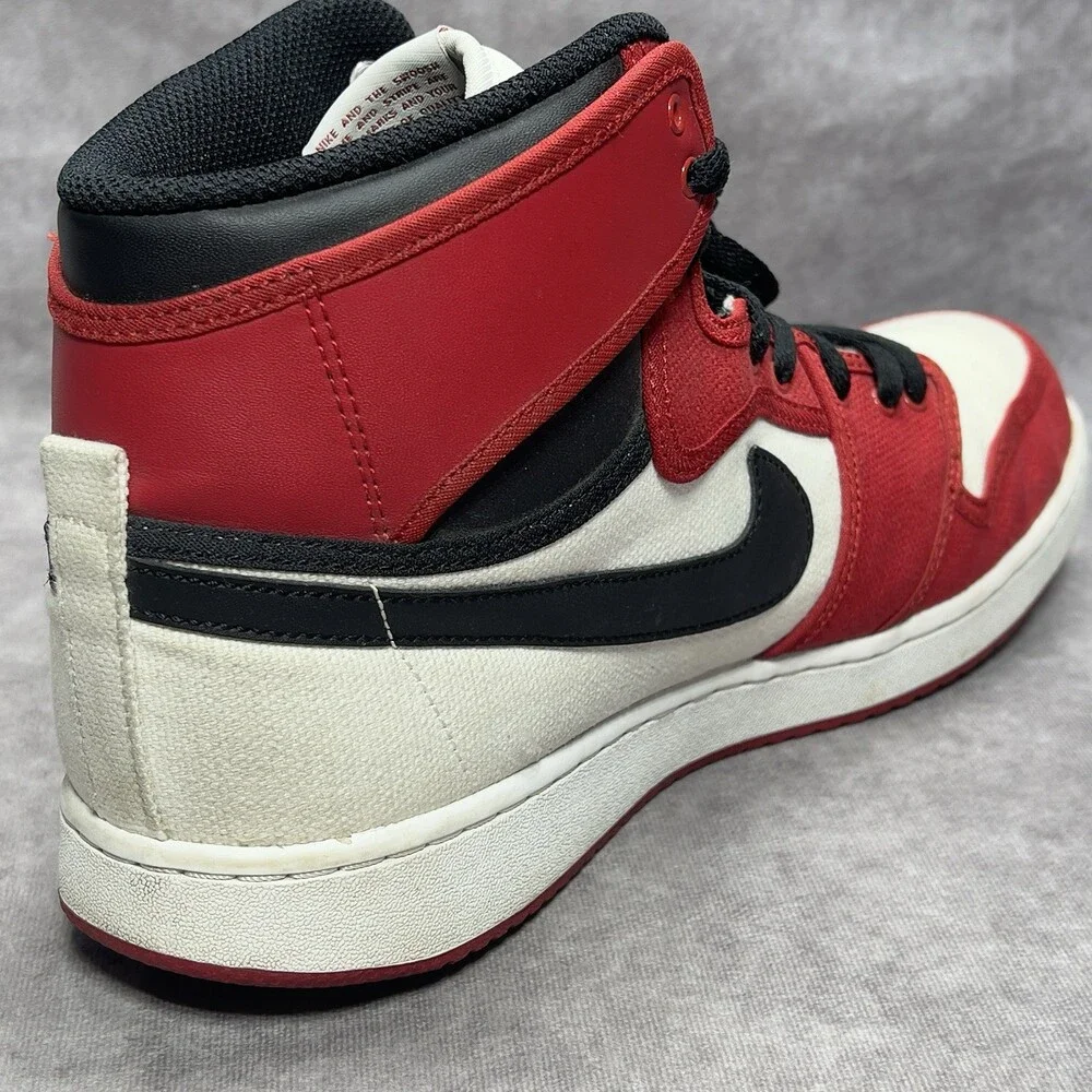 Air Jordan 1 Retro High OG AJKO 2013 Mens 11.5 White Black Gym Red 638471-101